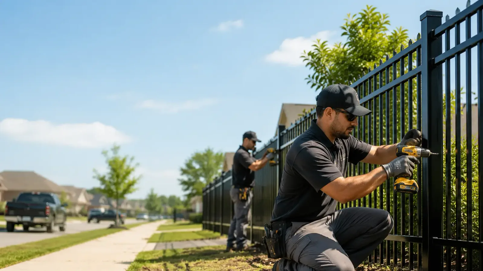 Metal Fence Installation in Butner, NC